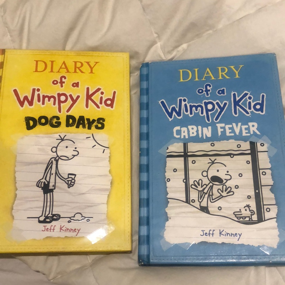 Diary of A Wimpy Kid Dog days and Cabin fever